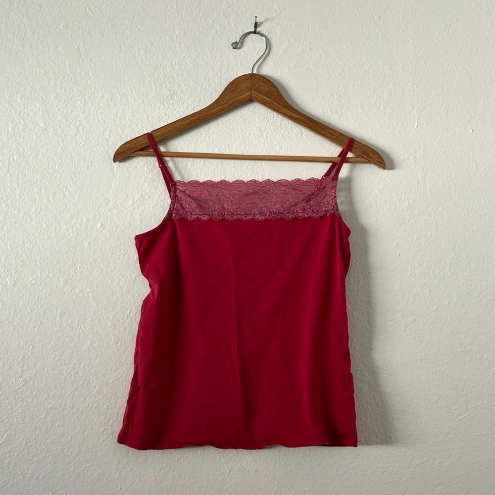 Red J. Jill Camisole Undershirt